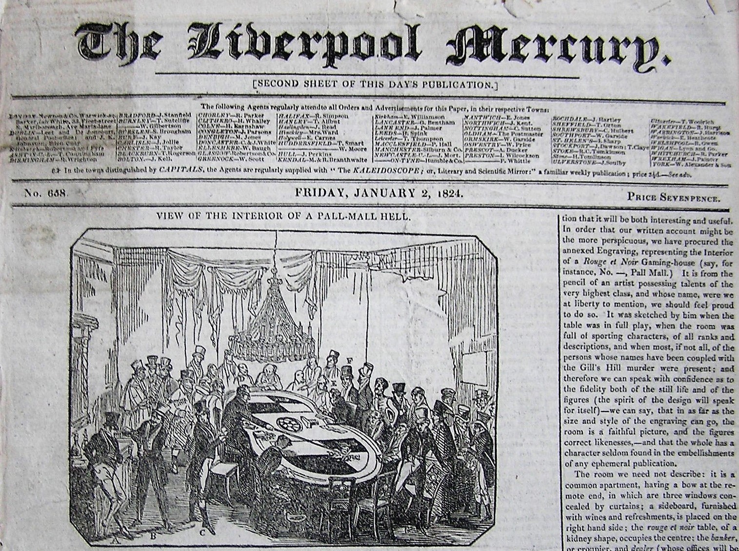 Key Events in Liverpool Newspaper History in the Eighteenth and